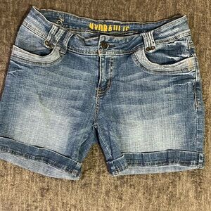 Hydraulic Jean Shorts